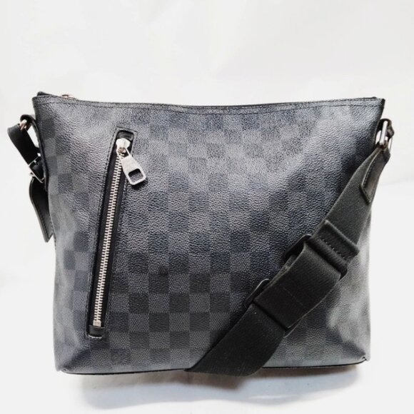 LOUIS VUITTON Mick Messenger Bag Damier Graphite PM - Picture 1 of 9